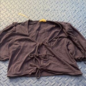 Elegant Tie-Front Women's Top